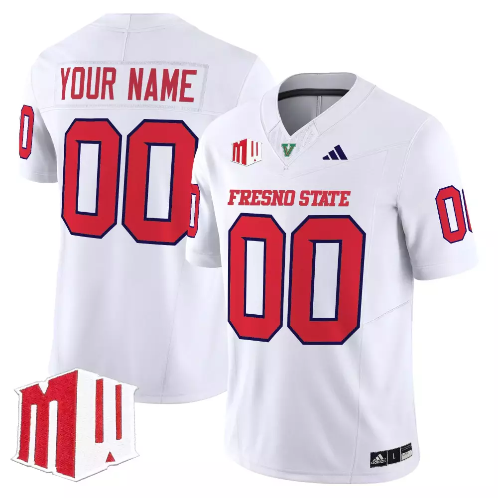 Fresno State Black Women's Stitched Jersey | Name Patch 2025 | Stylish Fan Gear for Women, Men & Youth