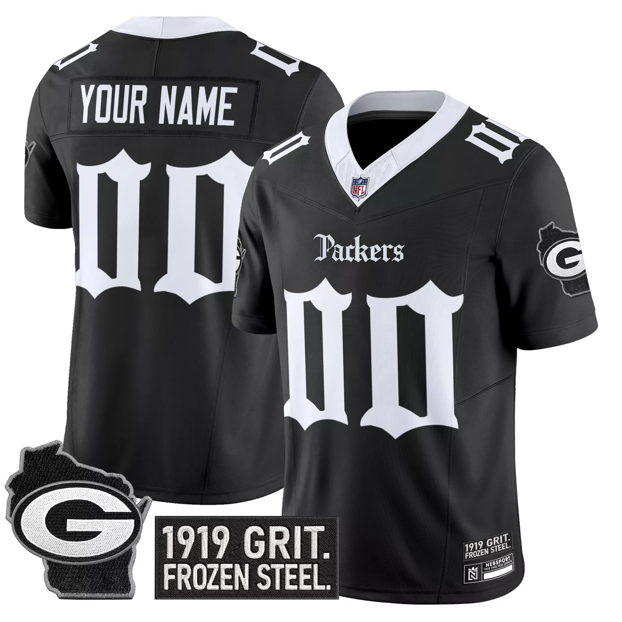 green bay packers nike women s custom game jersey green