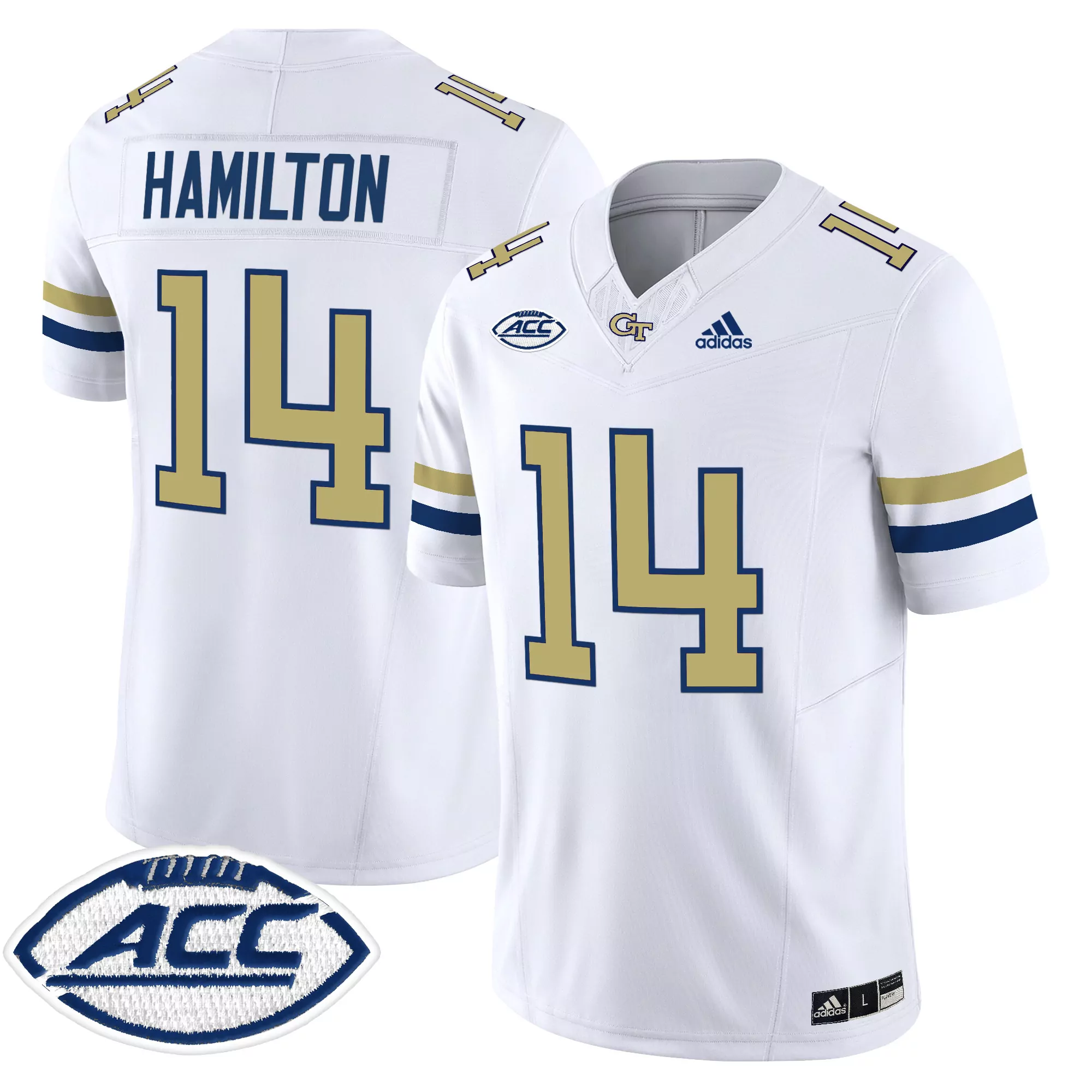 georgia tech yellow jackets player name 00 2023 men s all stitched vapor jersey gold