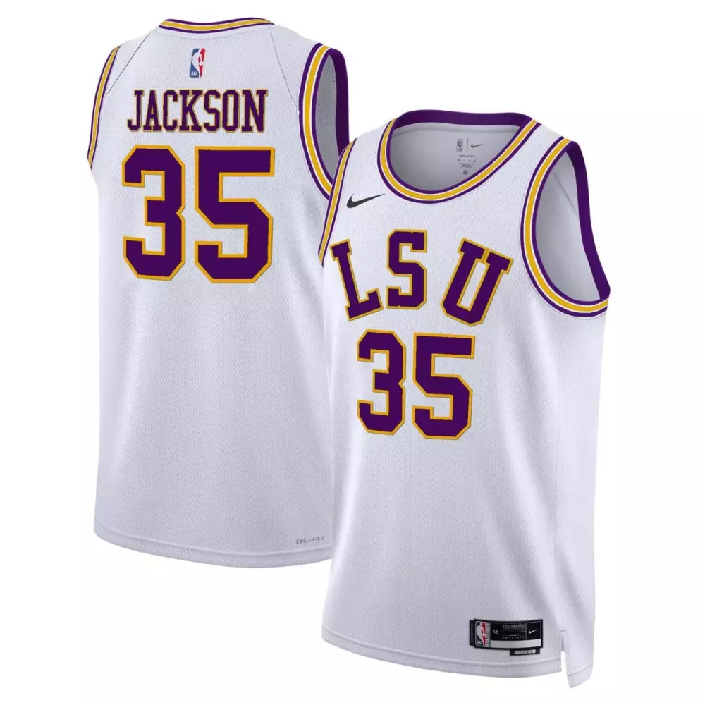 Jefferson 2 LSU Jersey | All Stitched Vapor Edition in Purple 2023 | Fan Gear for Men, Women & Youth