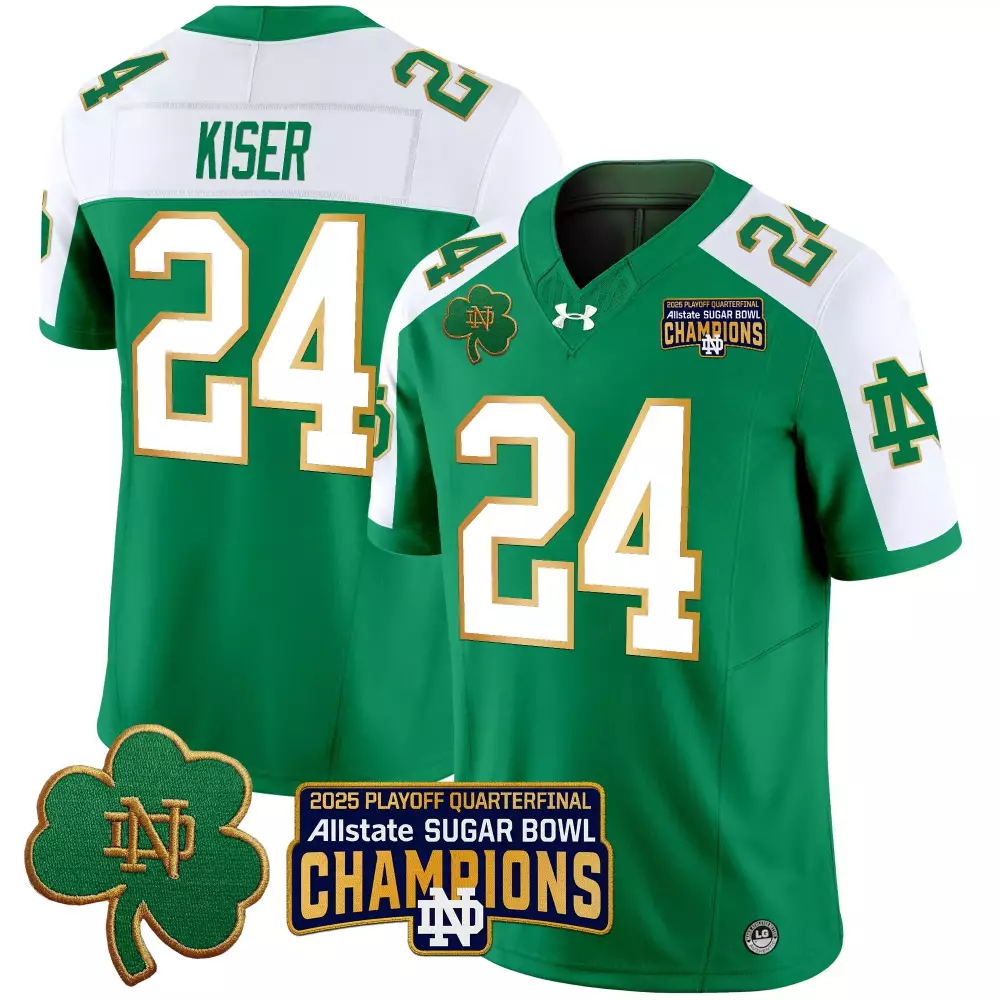 your name 00 women s vapor jersey notre dame fighting irish 2025 black stitched embroidered patch