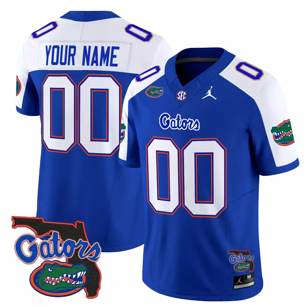 Men'S Florida Gators Black Limited Stitched Jersey With Name Patch 2024 Gasparilla Bowl Wilson Iii 3