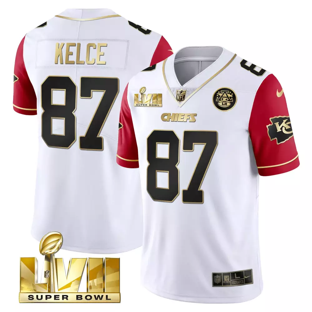 Men's Red Mecole Hardman 17 Kansas City Chiefs Super Bowl LVII All Stitched Vapor Jersey | Limited Edition Fan Gear | For Men, Women & Youth