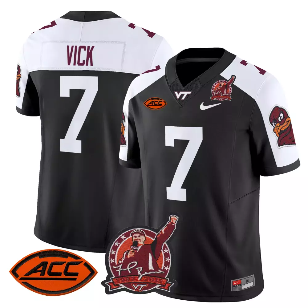 Virginia Tech Hokies 1 Women's White Vapor Limited Jersey | ACC Patch 2025 | Fan Gear for Game Day | For Men, Women & Youth
