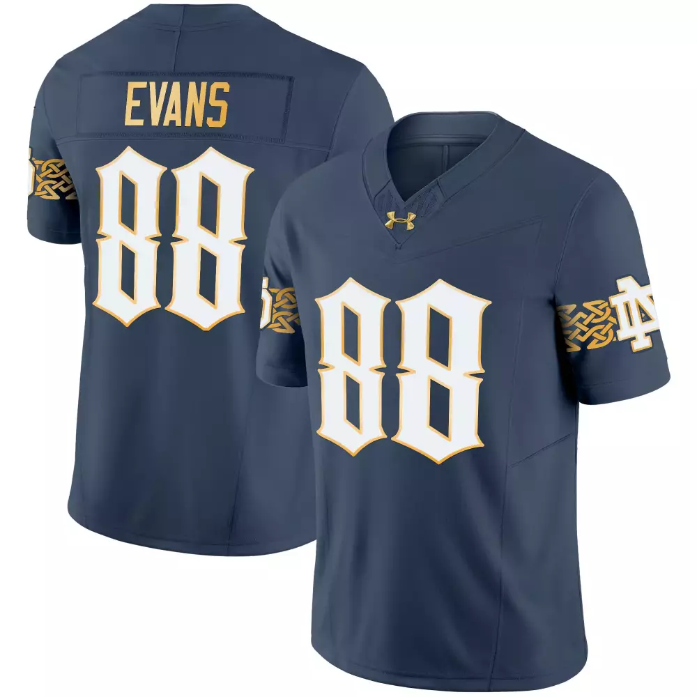 mitchell 10 notre dame fighting irish white jersey 2024 men s vapor limited all stitched