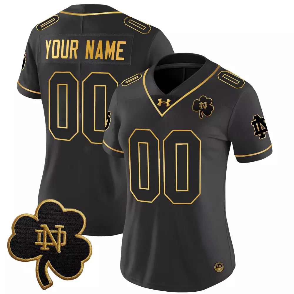 Notre Dame Fighting Irish White Stitched Jersey Your Name 00 With Allstate Sugar Bowl Patch 2025