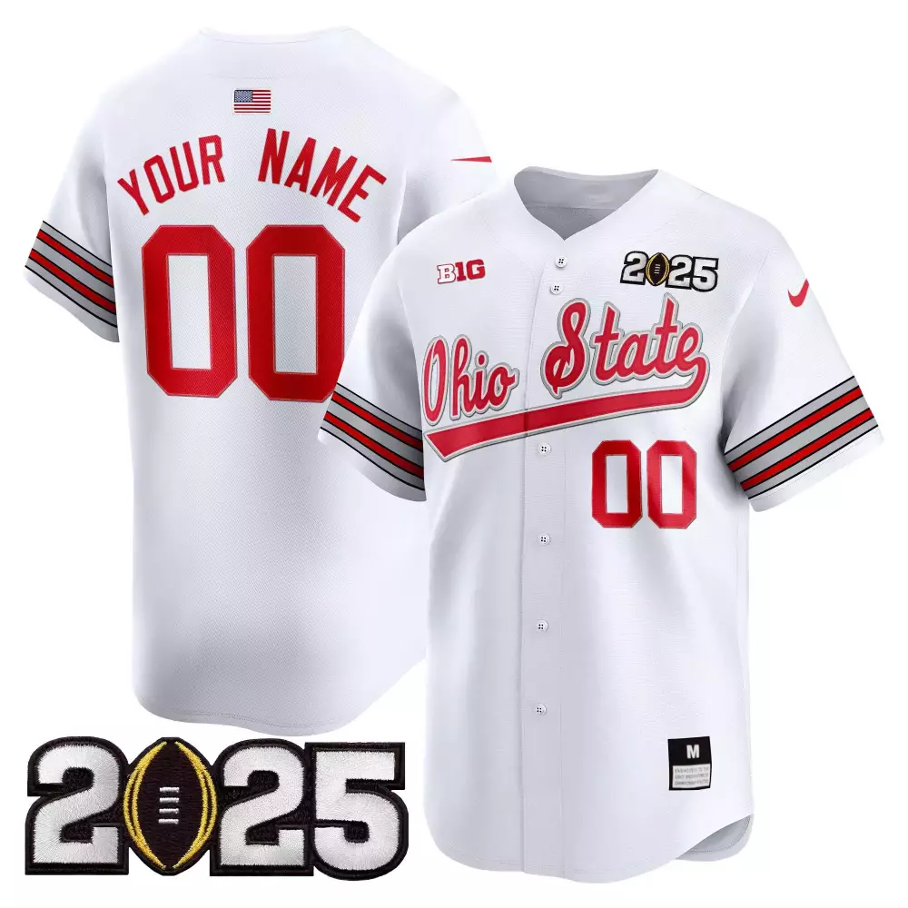 Ohio State Buckeyes 2025 Black Vapor Jersey | National Champions Stitched Patch | For Men, Women & Youth