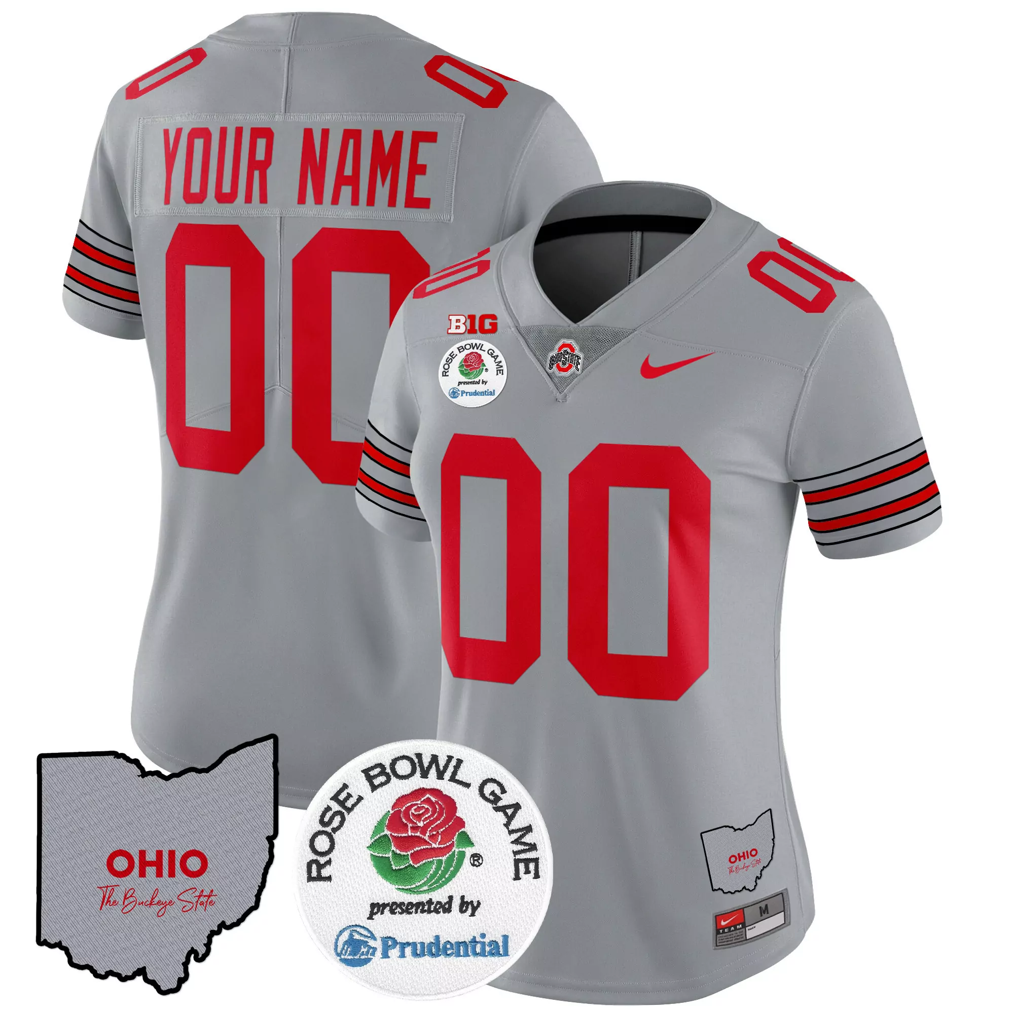 Ohio State Buckeyes Women'S 2025 Limited Jersey Black All Stitched Name Patch