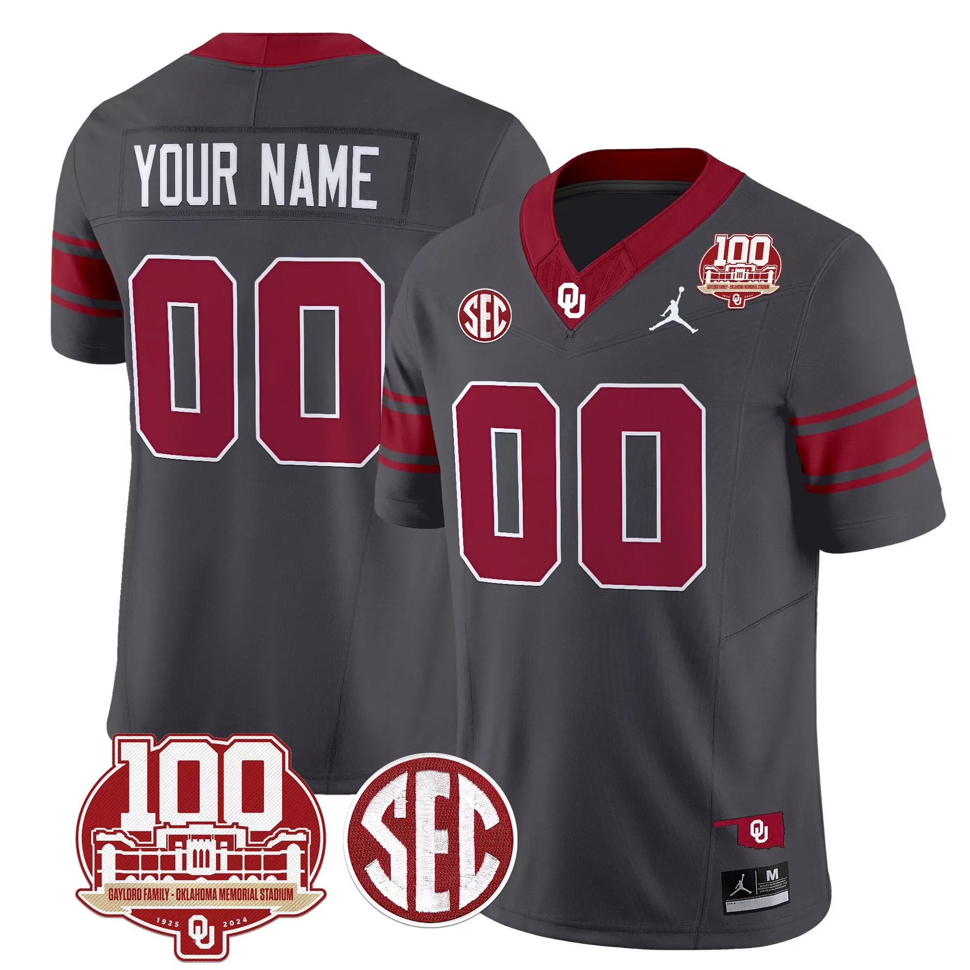oklahoma sooners 1 men s 2023 white all stitched vapor jersey