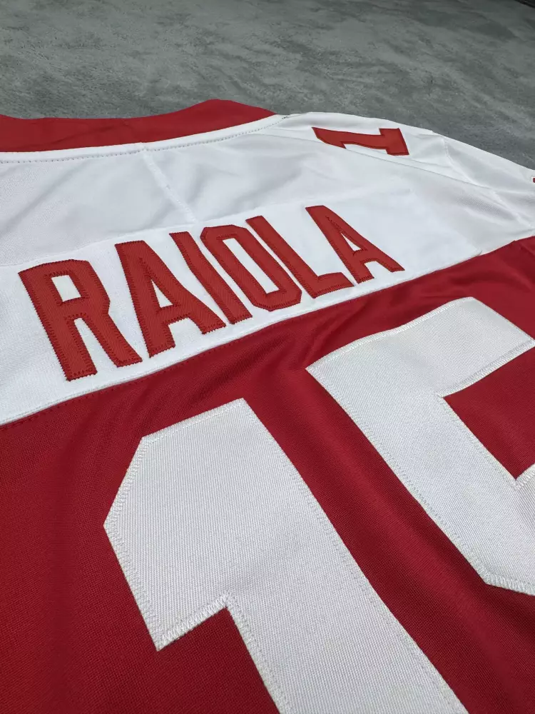 Raiola 15 Nebraska Cornhuskers Red Vapor Limited Stitched Jersey | 2024 | For Women | For Men, Women & Youth