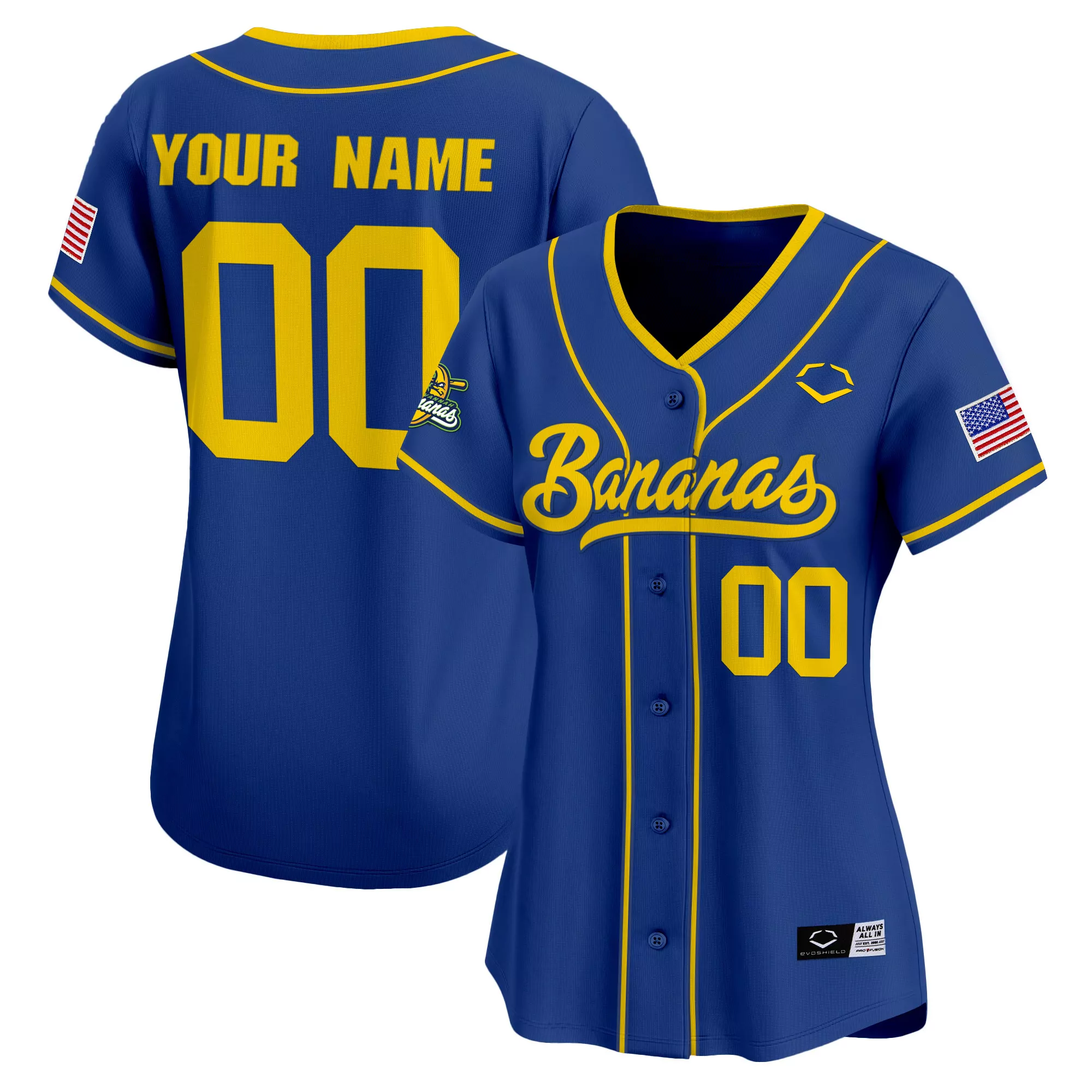 Savannah Bananas Cream All Stitched Men'S Jersey With Name Patch 2023