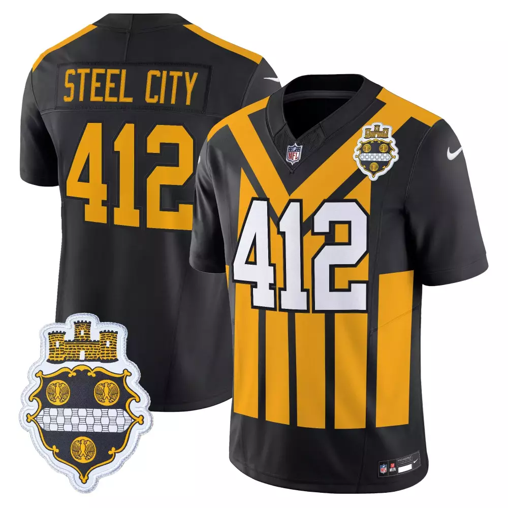 Spencer Anderson Pittsburgh Steelers Nike Women's Game Jersey | Black Stitched Fan Gear | For Women & Youth