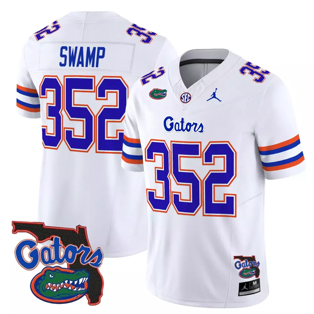 Florida Gators 2025 Stitched Jersey | Orange with Name Patch Limited Edition | Game Day Outfit for Men, Women & Youth