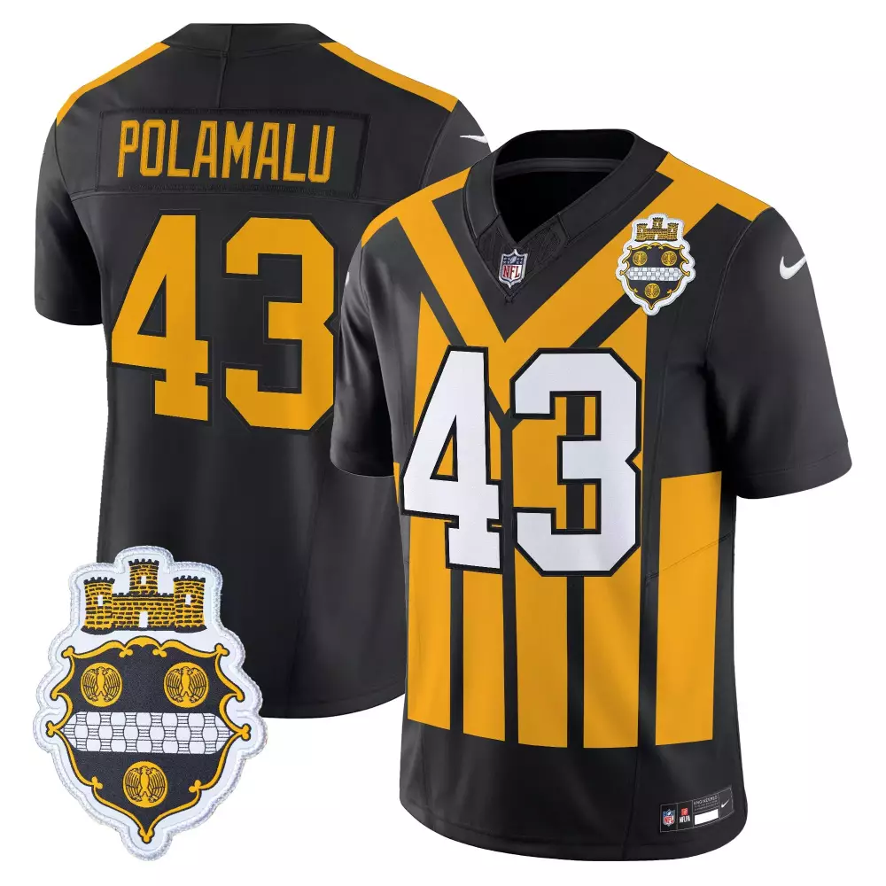 troy fautanu pittsburgh steelers nike women s game jersey black