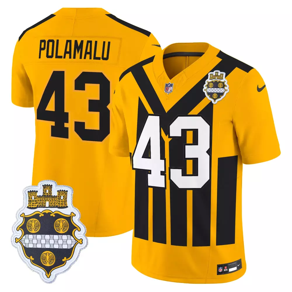 troy fautanu pittsburgh steelers nike women s game jersey black