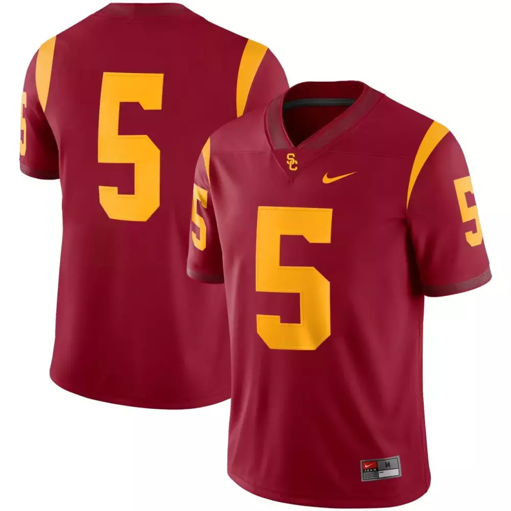 usc trojans 24 nike all stitched vapor jersey 2023 men s white edition 1
