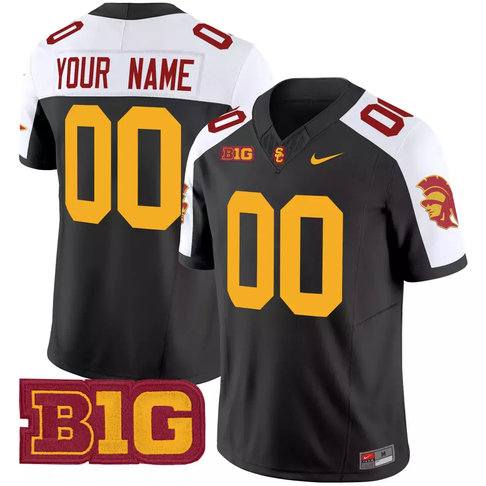 Usc Trojans Women'S Black 2025 Vapor Limited Jersey All Stitched B1G Patch