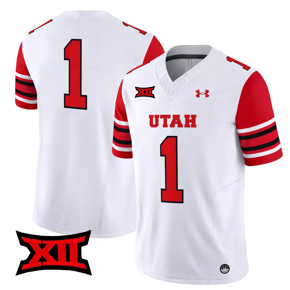 Utah Utes Under Armour Replica Basketball Jersey | White Fashion Fan Gear | For Men, Women & Youth