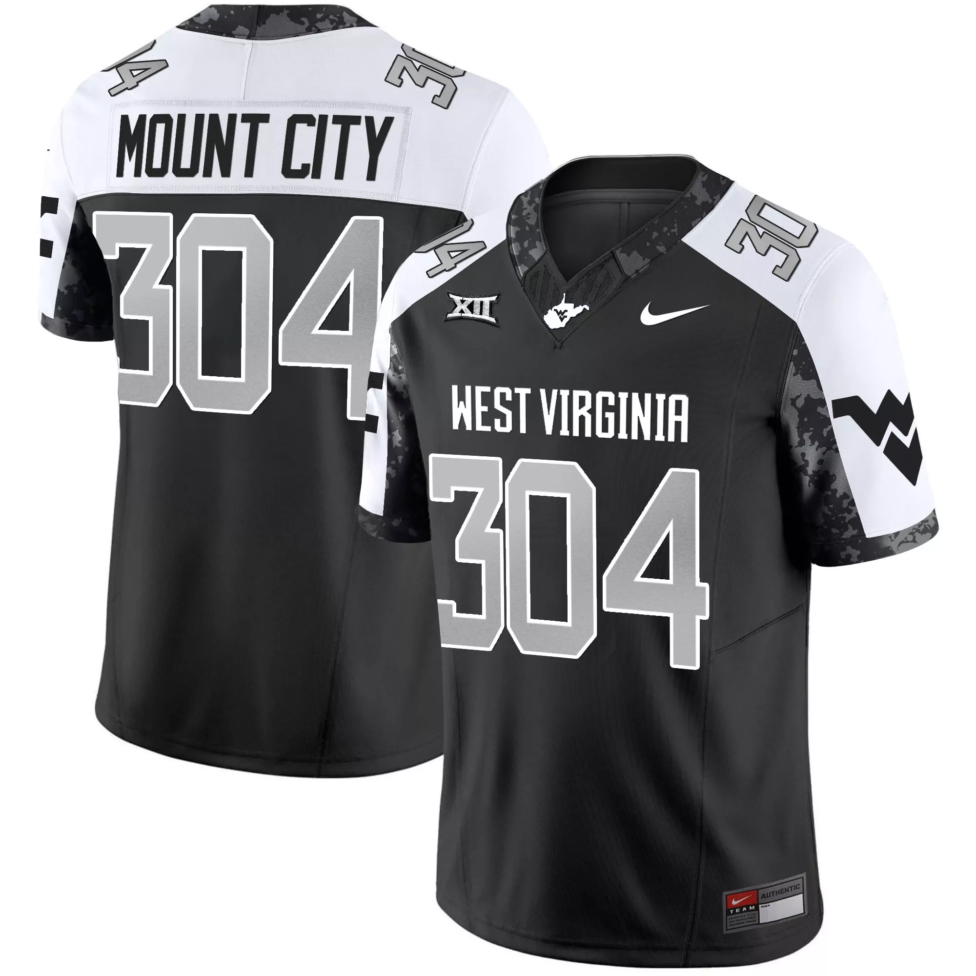 west virginia mountaineers 23 men s 2023 nike all stitched vapor jersey blue yellow