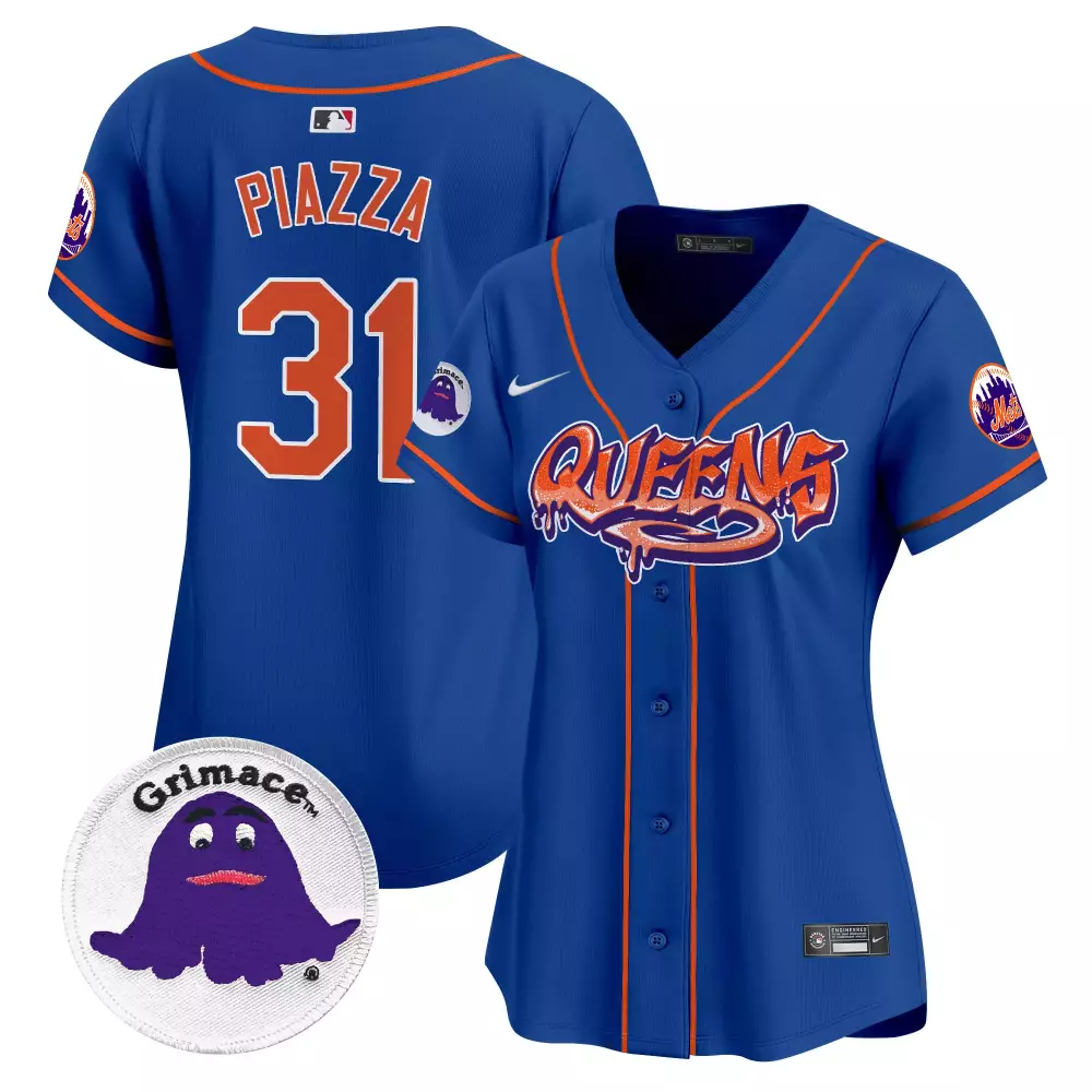 Mike Piazza Mets Women's Graffiti Vapor Premier Limited Jersey | All Stitched | 2023 Fan Gear | For Men, Women & Youth