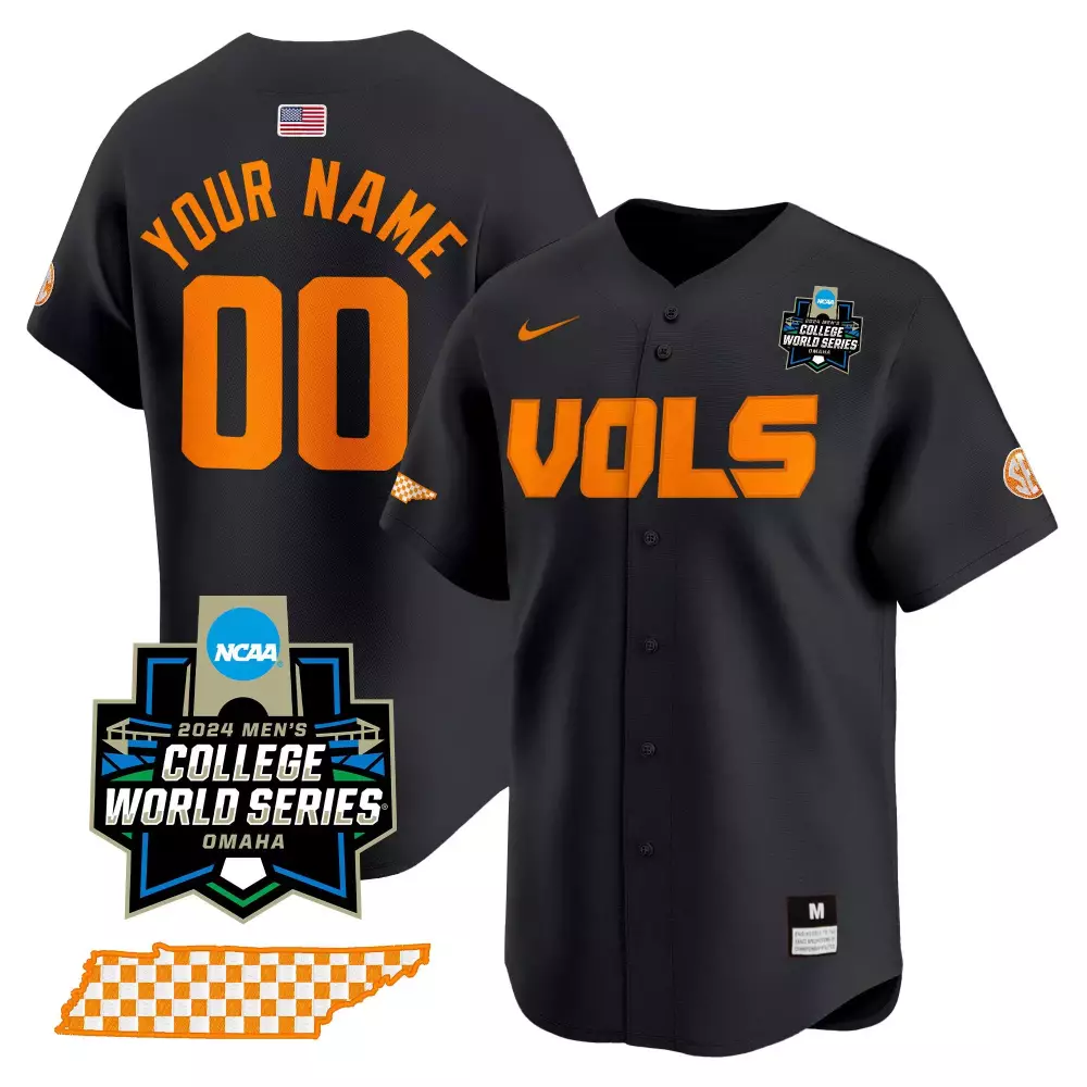 Tennessee Orange Men's 2023 Nike Stitched Vapor Jersey Custom Edition | Fan Gear | For Men, Women & Youth