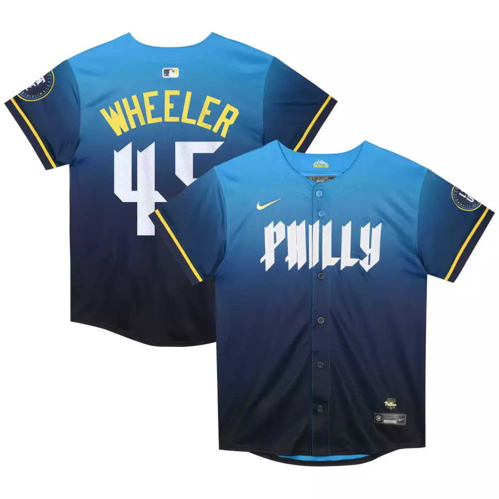 Zack Wheeler 45 Philadelphia Phillies 2023 Men's All Stitched Vapor Jersey | Red and Black | For Men