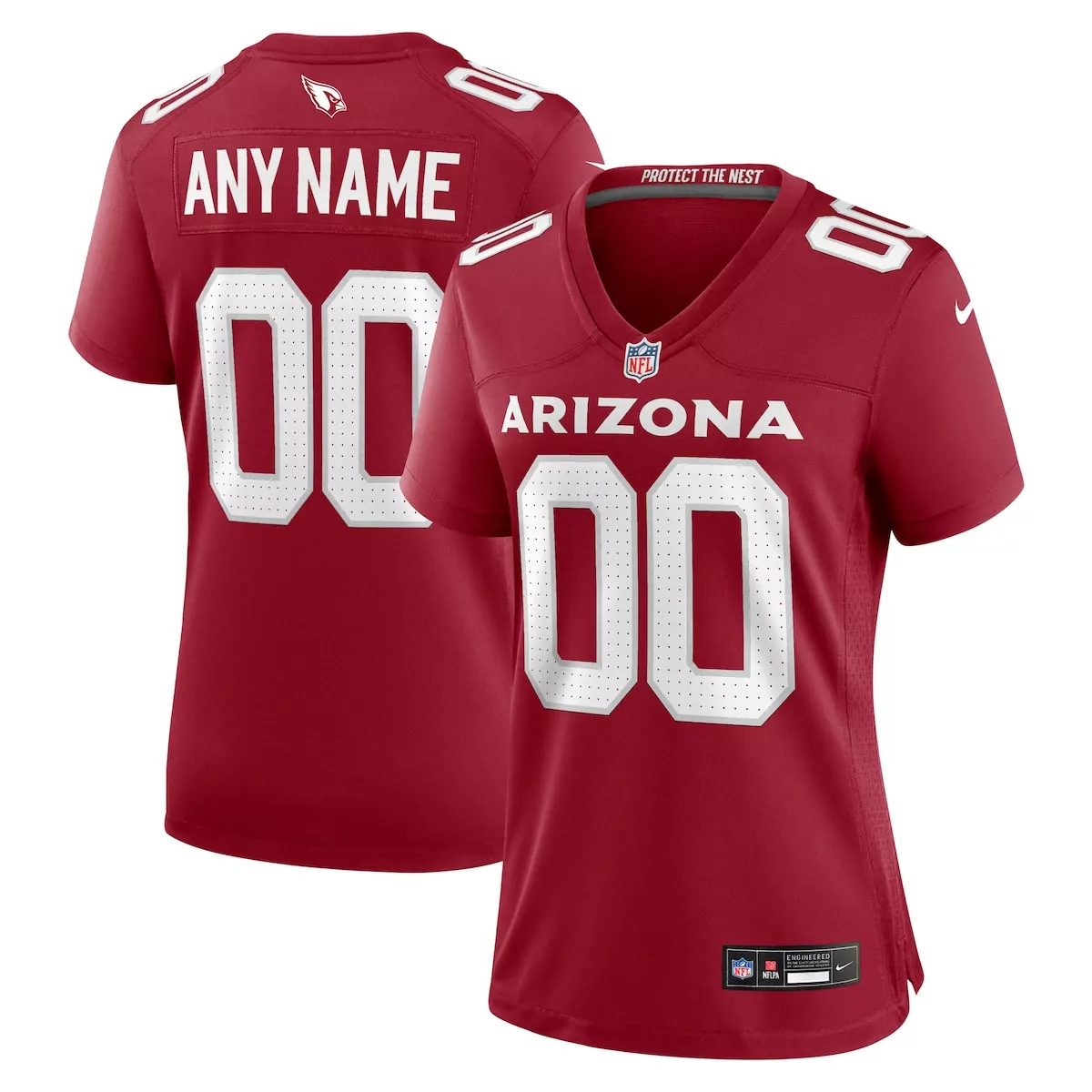 arizona cardinals cardinal custom game jersey zis