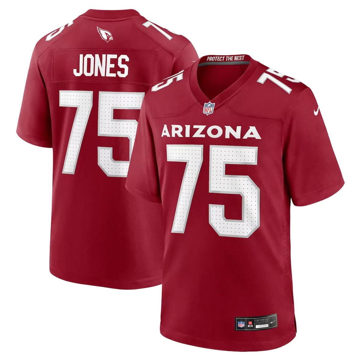 arizona cardinals channing tindall cardinal team game jersey v5r