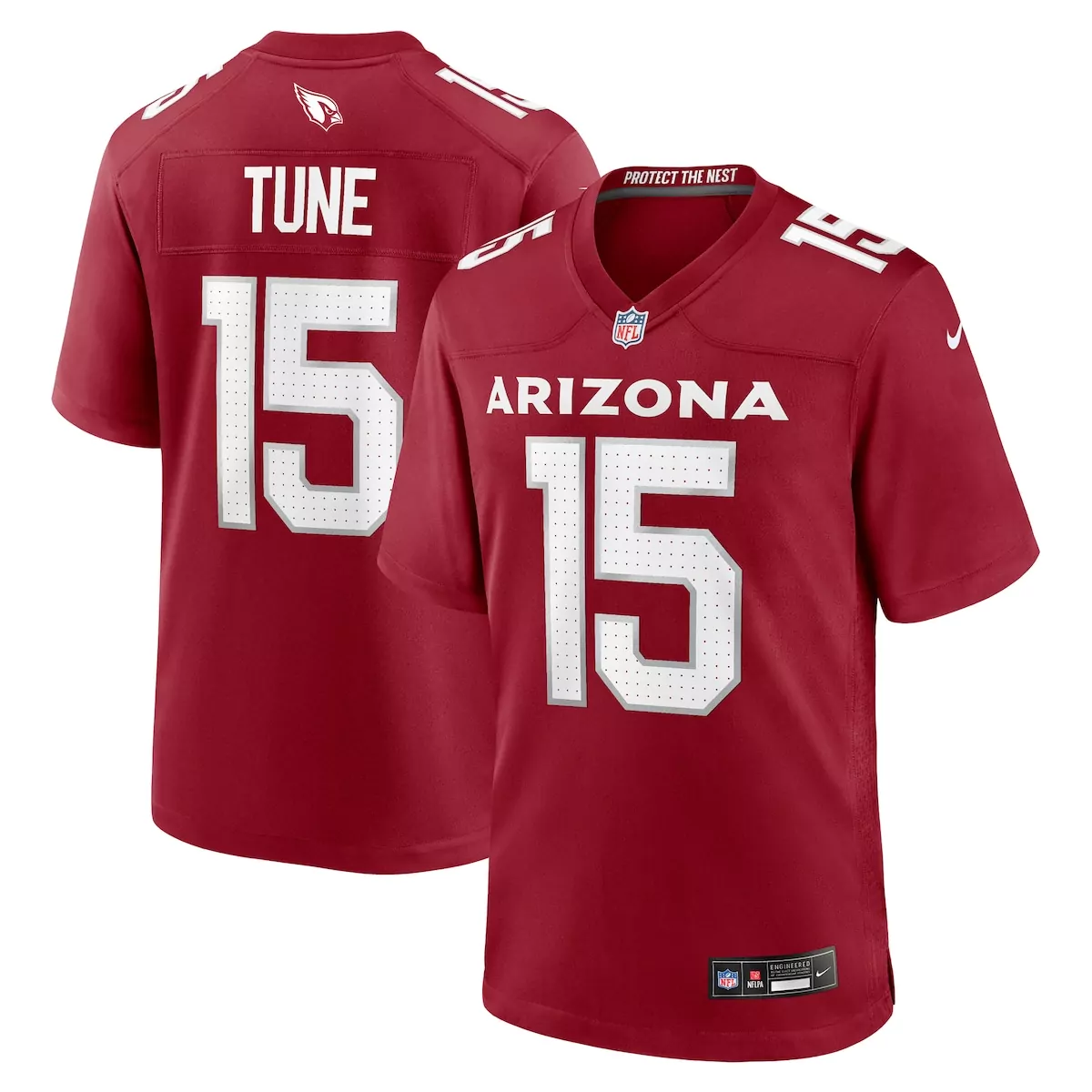 arizona cardinals channing tindall cardinal team game jersey v5r