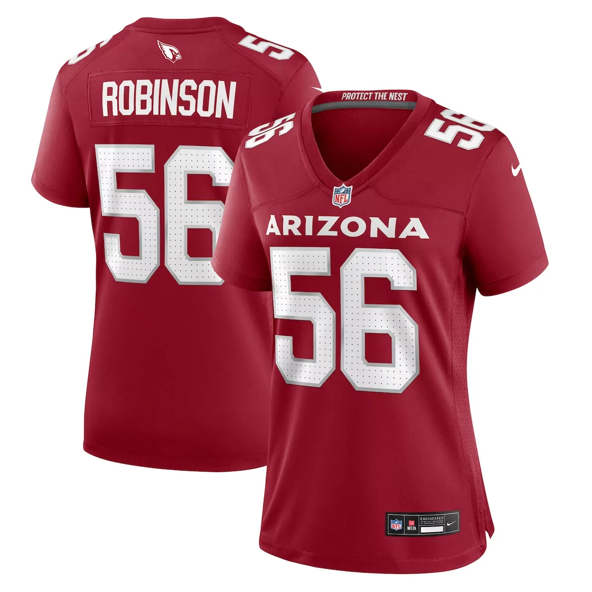 arizona cardinals darius robinson cardinal game jersey