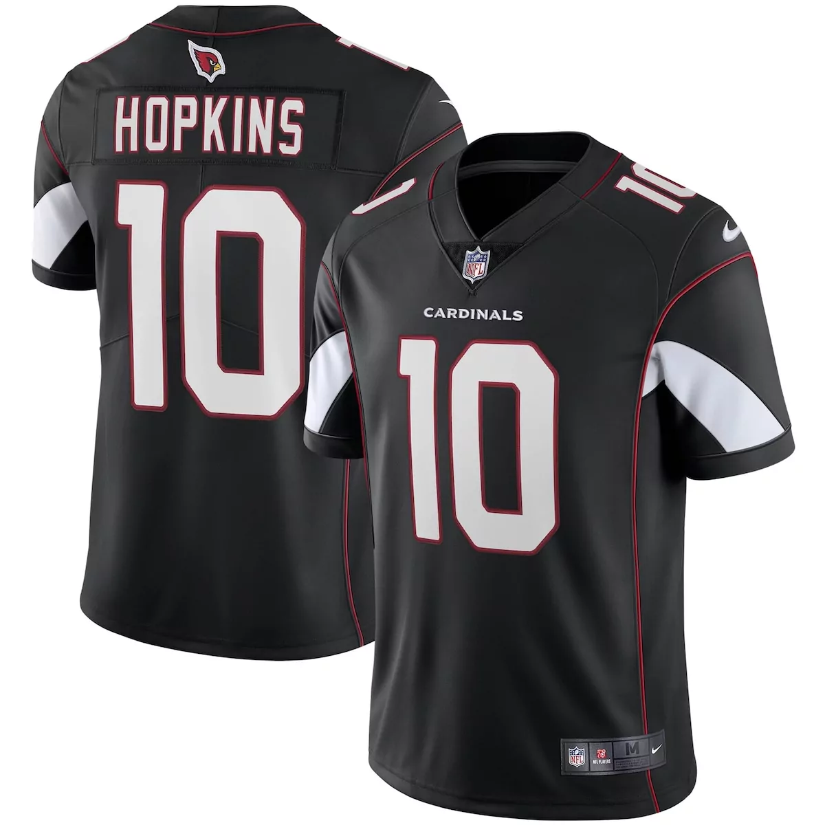 arizona cardinals deandre hopkins black game jersey