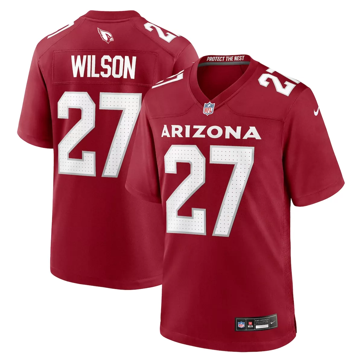 arizona cardinals deejay dallas cardinal team game jersey