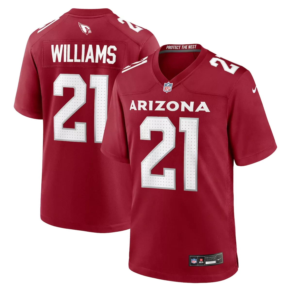 arizona cardinals garrett williams cardinal game jersey 1f8