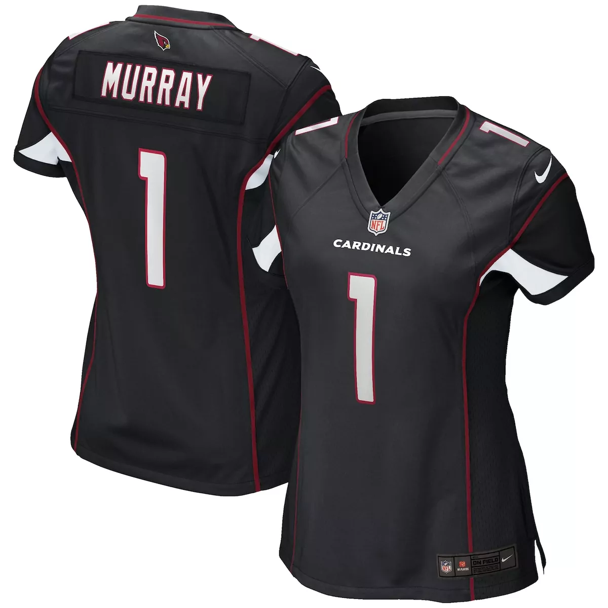 arizona cardinals kyler murray black game player jersey