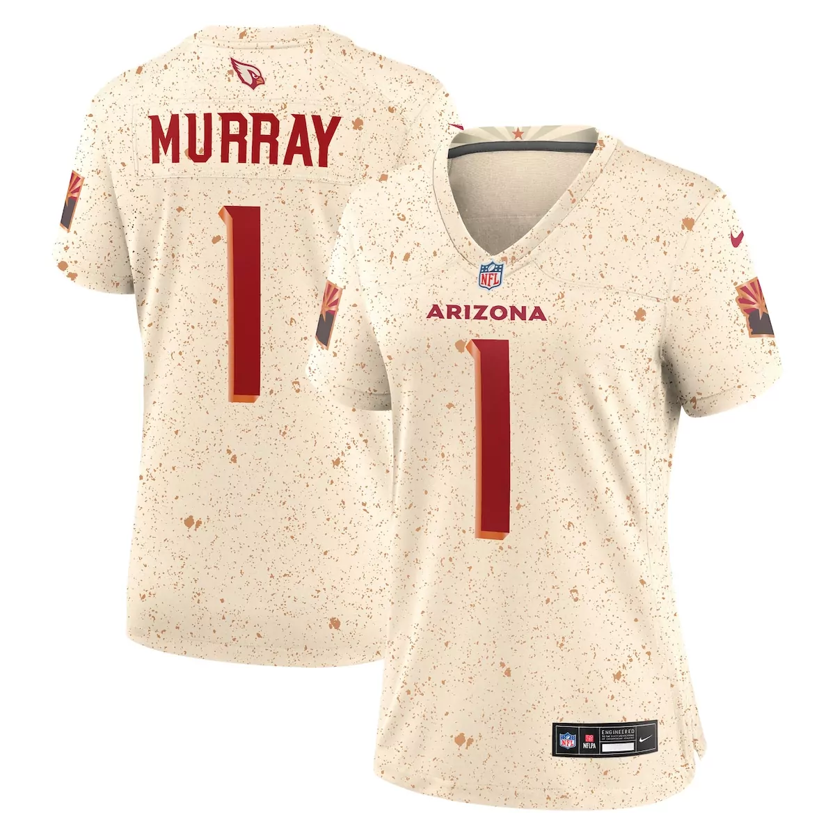 arizona cardinals kyler murray gray atmosphere game jersey