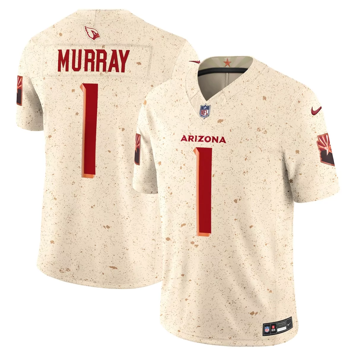 arizona cardinals kyler murray natural 2025 rivalries collection limited jersey t4u