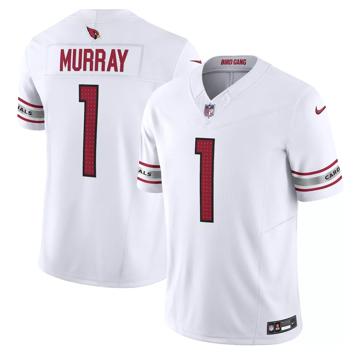 arizona cardinals kyler murray white player jersey