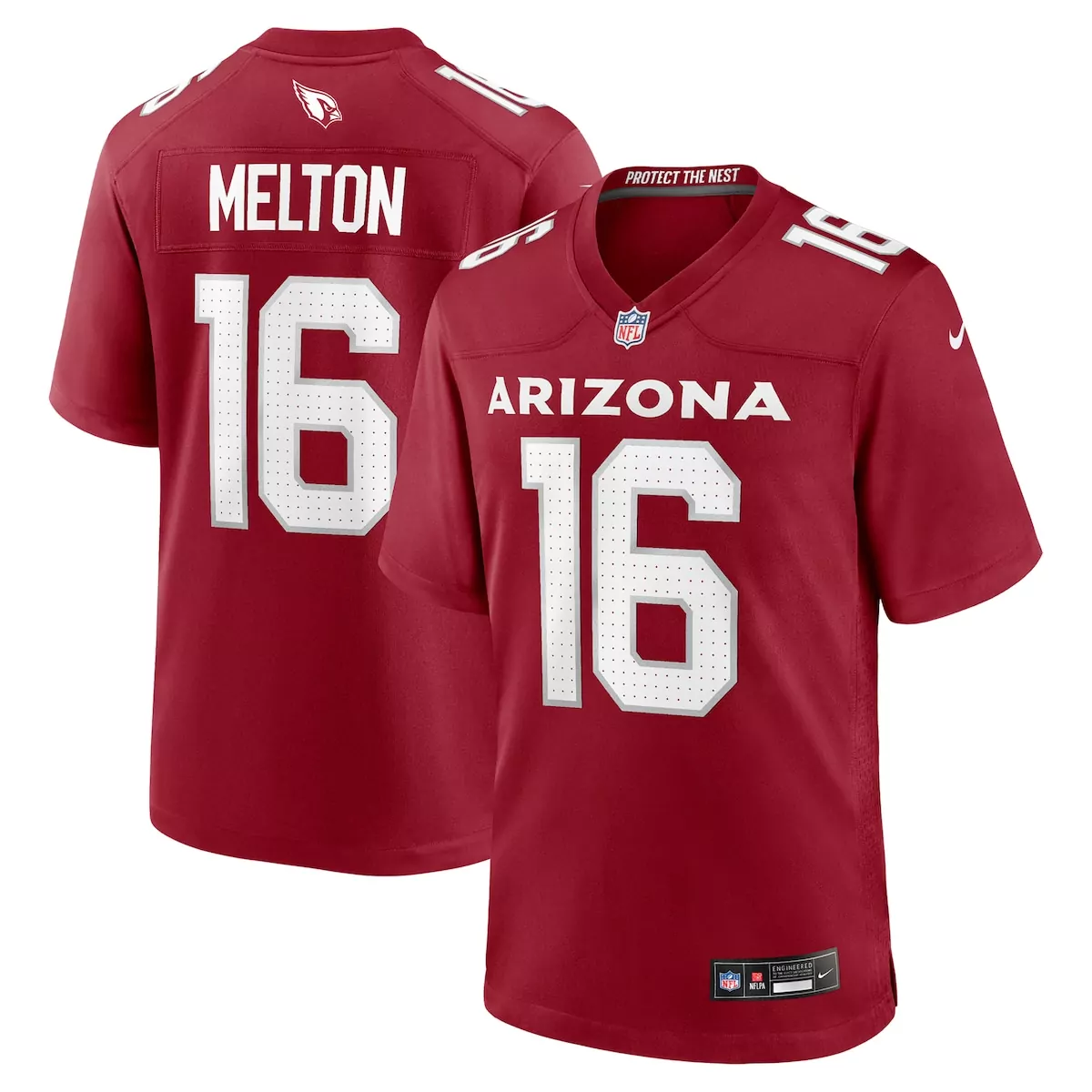 arizona cardinals max melton cardinal game jersey