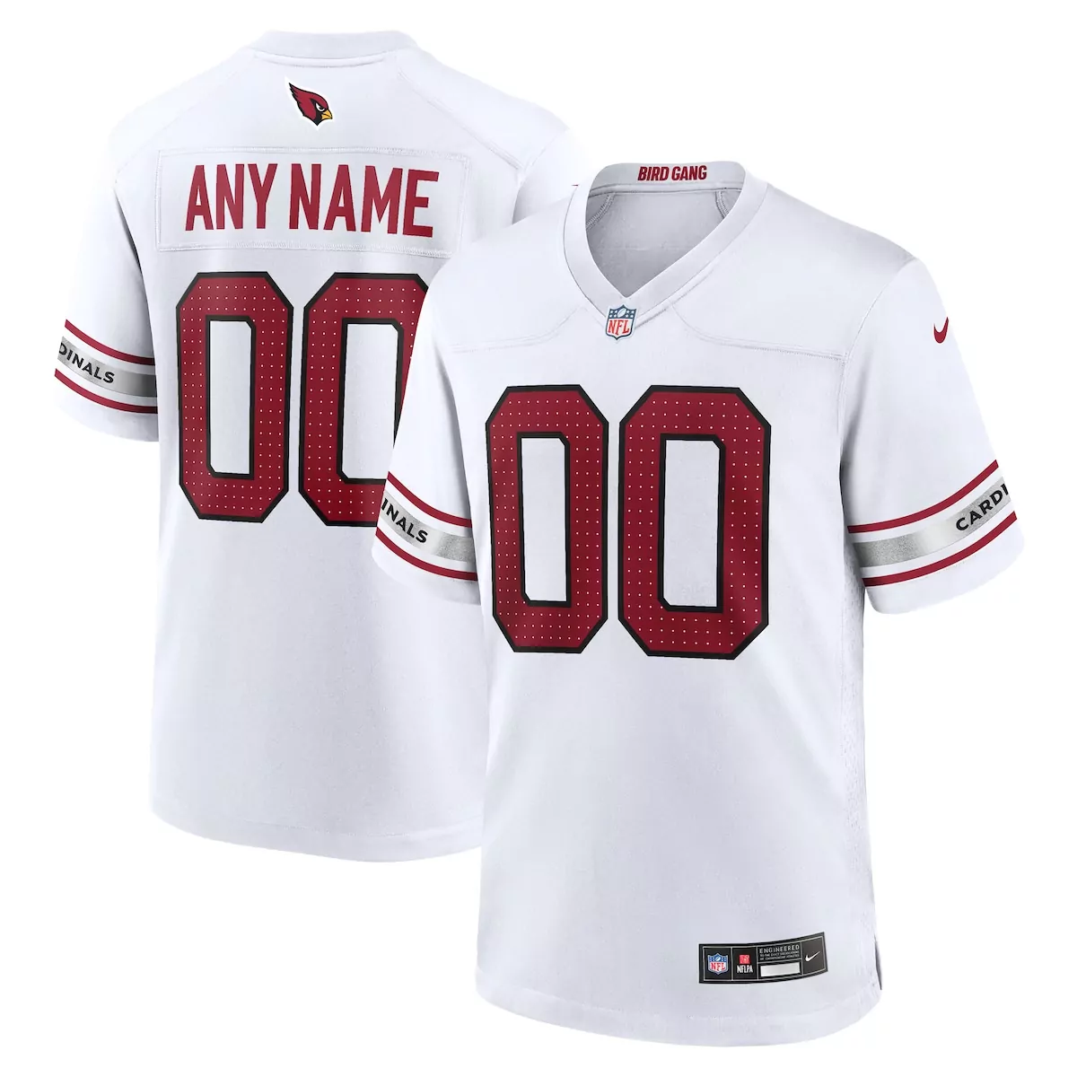arizona cardinals cardinal custom game jersey zis