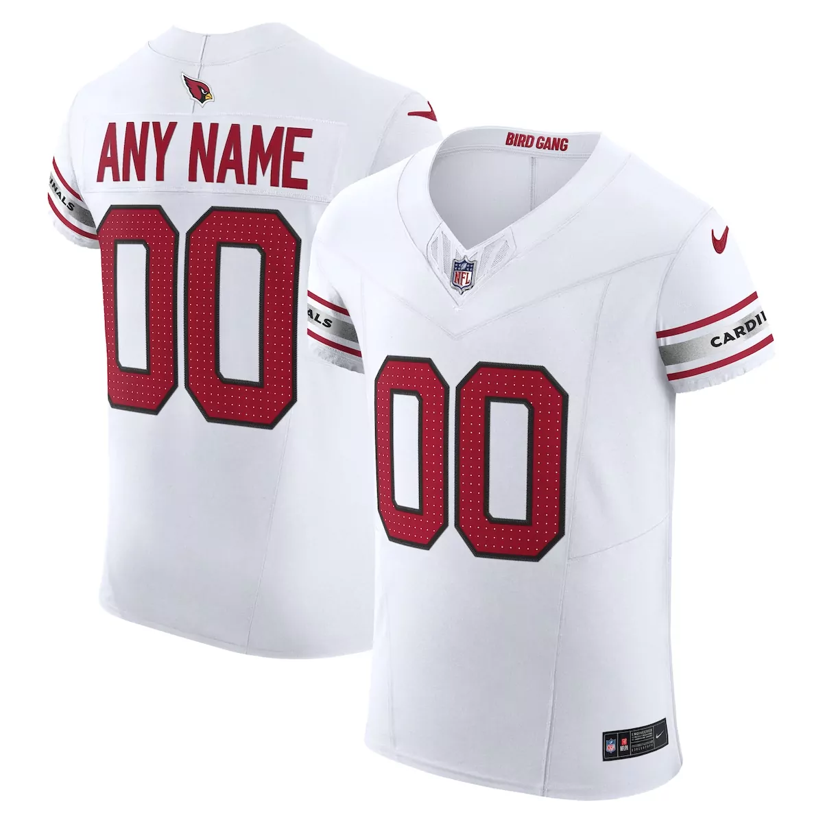 arizona cardinals white custom game jersey 5f8