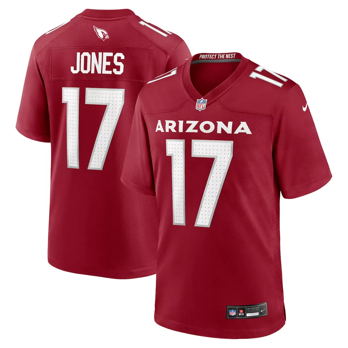 arizona cardinals zay jones cardinal team game jersey