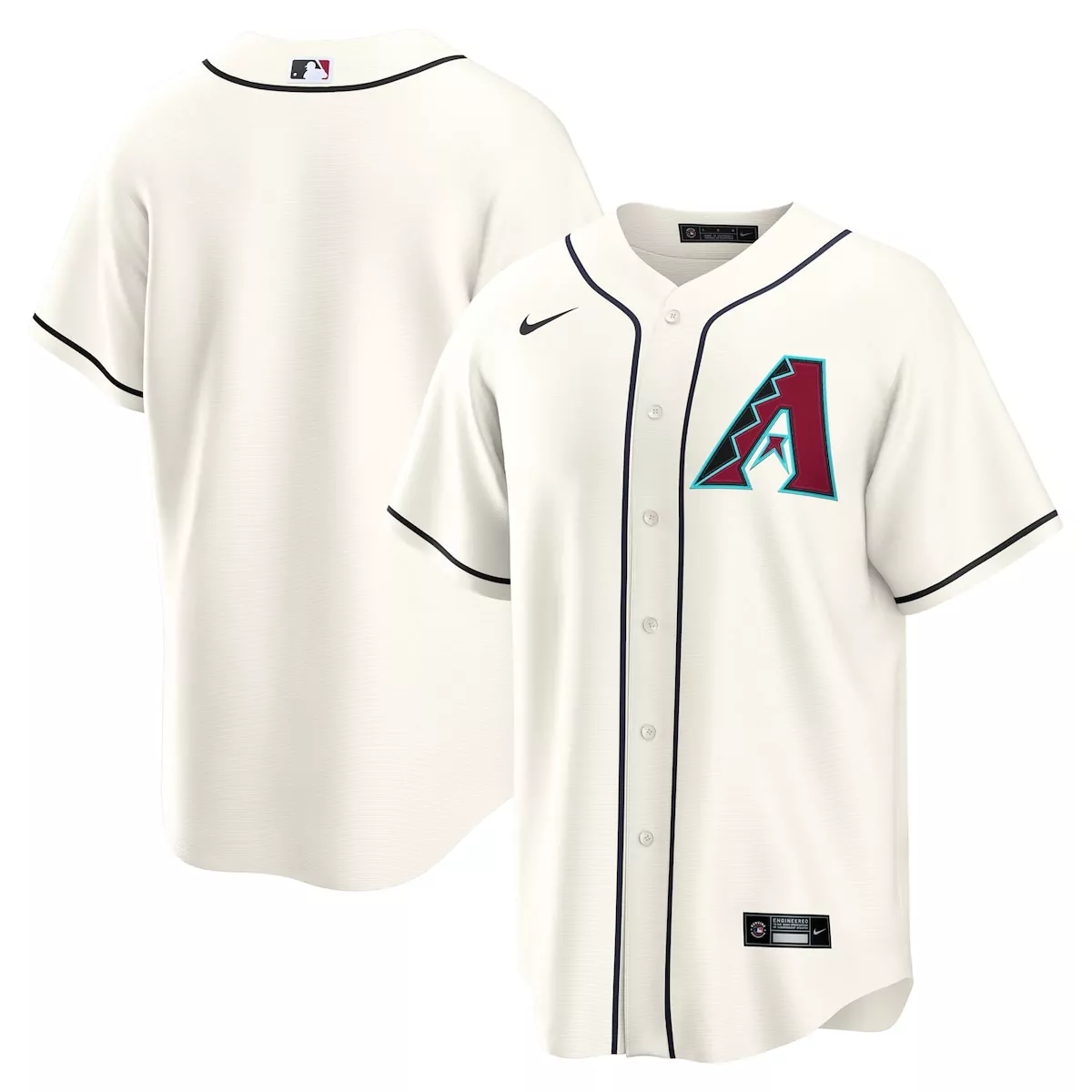 arizona diamondbacks cream home jersey q38