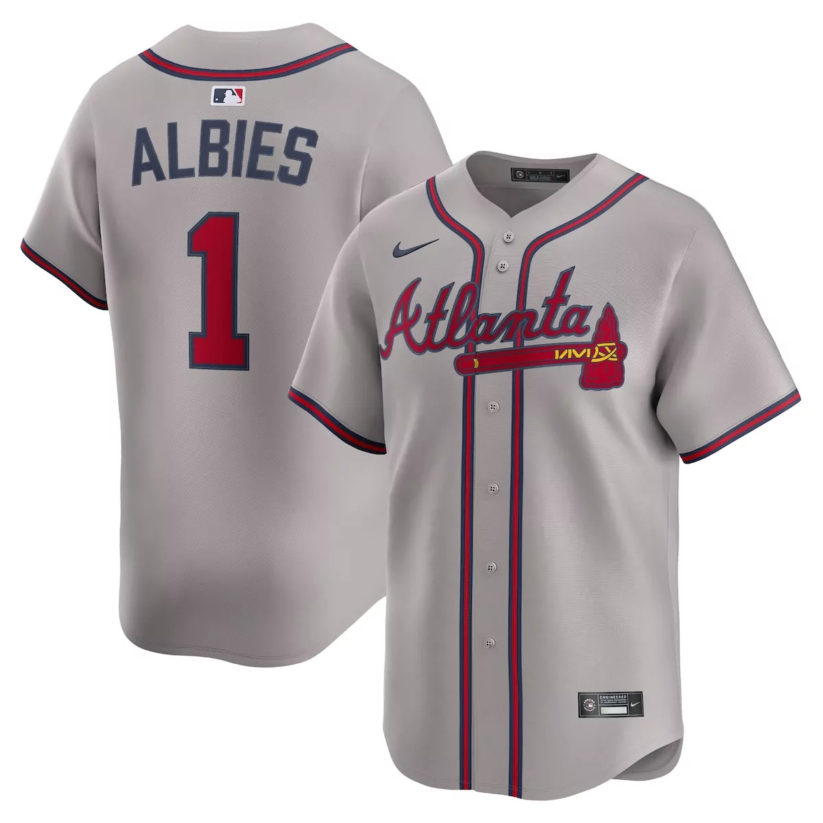 atlanta braves michael harris ii white home jersey