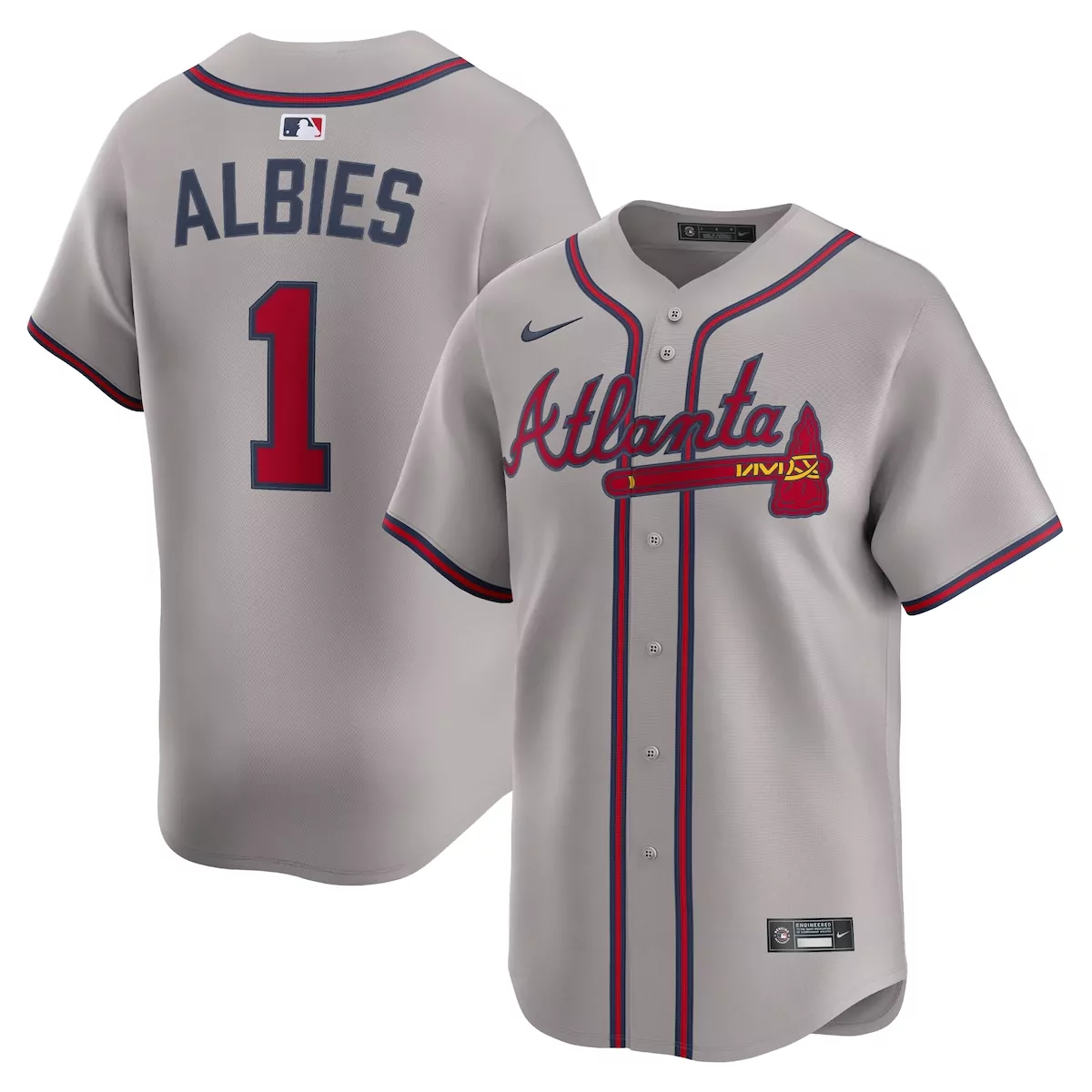 atlanta braves michael harris ii white home jersey