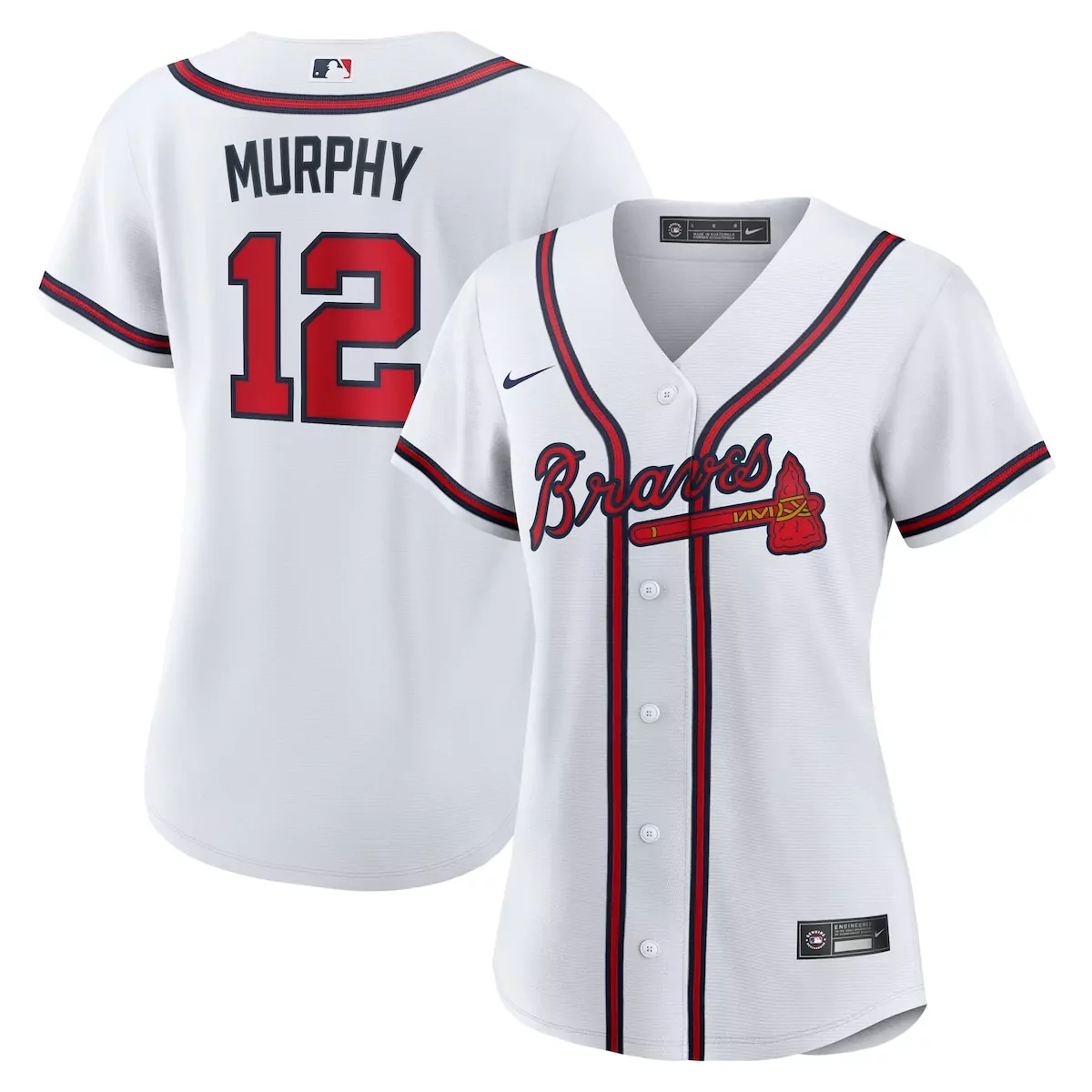 atlanta braves sean murphy white home jersey
