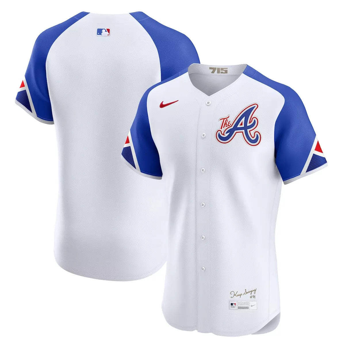 atlanta braves white 1 mom home jersey