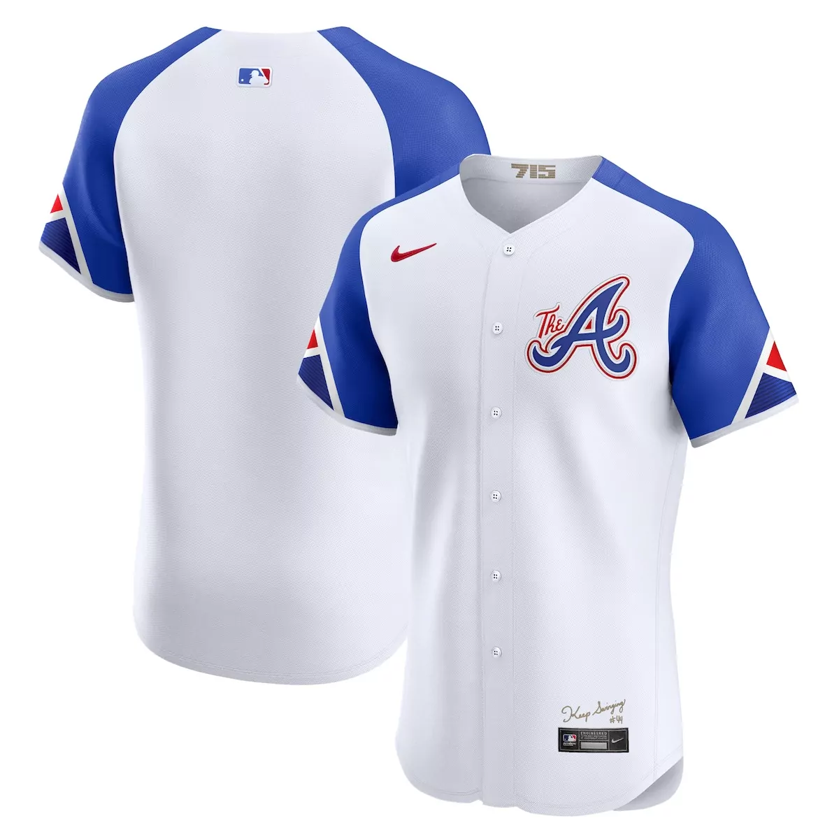 atlanta braves white 1 mom home jersey