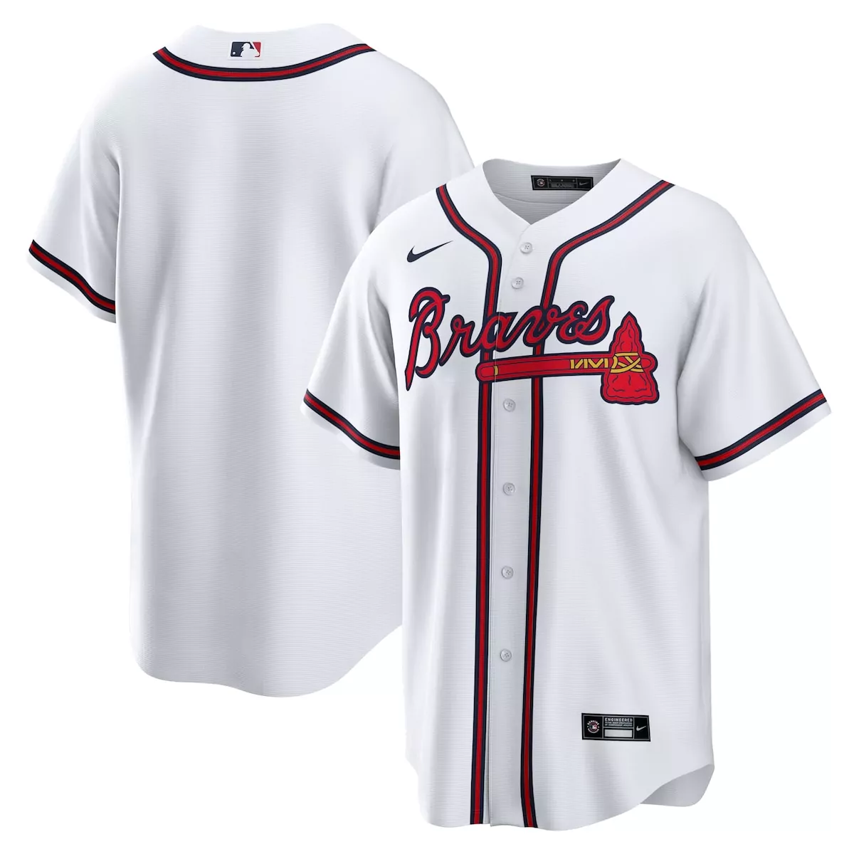 atlanta braves white home limited jersey y9r