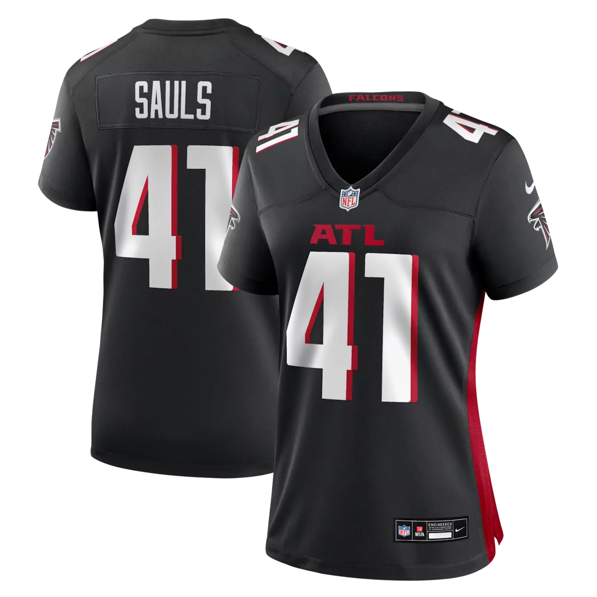 atlanta falcons andre rison red retired player jersey