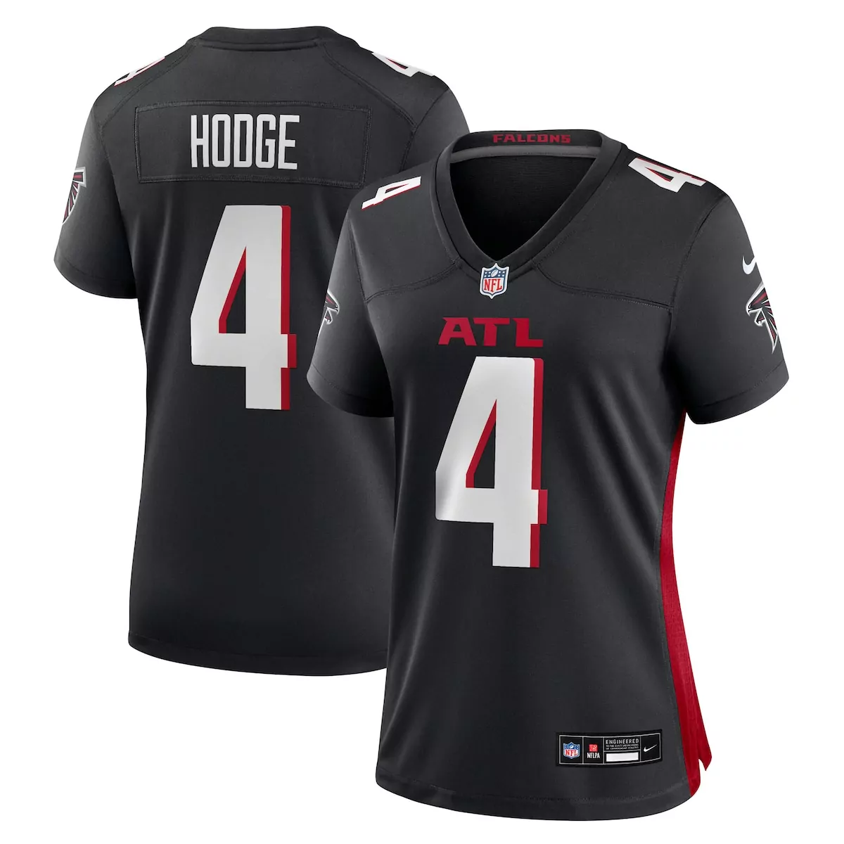 atlanta falcons khadarel hodge black team game jersey 8wg